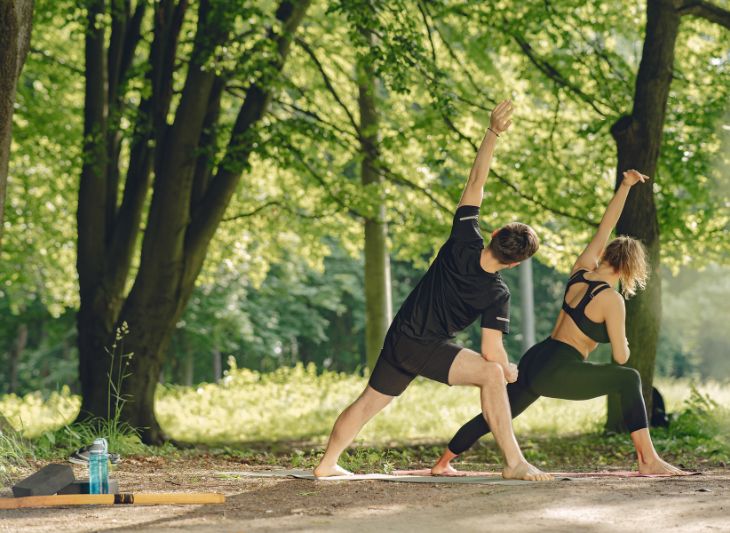 sustainable fitness routine